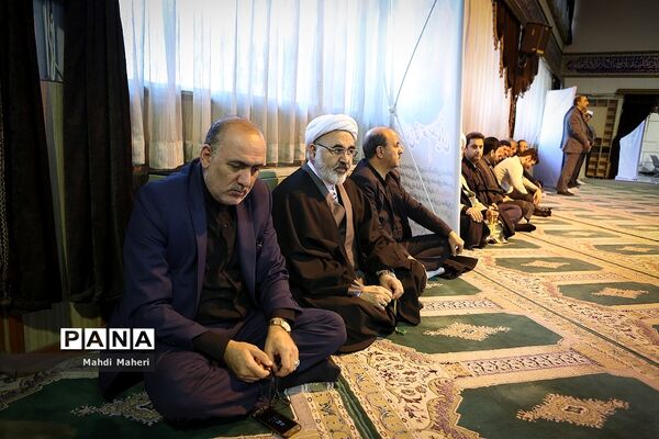 مراسم بزرگداشت شهادت سردار قاسم سلیمانی در معاونت پرورشی آموزش و پرورش