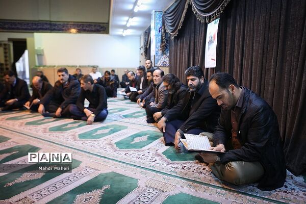 مراسم بزرگداشت شهادت سردار قاسم سلیمانی در معاونت پرورشی آموزش و پرورش