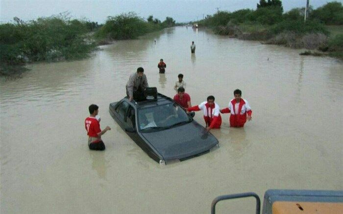 آمادگی هلال احمر گیلان برای جمع آوری کمک های مردمی به سیل زدگان