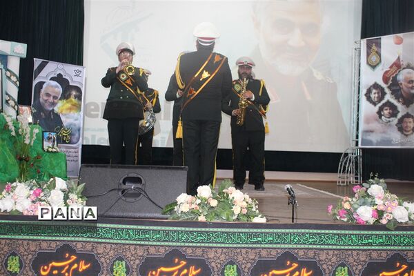 مراسم گرامیداشت سردار سپهبد شهید حاج قاسم سلیمانی و همرزمانش در کانون امام علی (ع) کرج