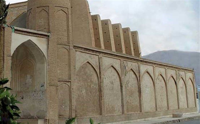 مرمت دیوار مسجد جامع کبیر نی ریز