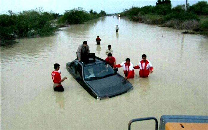آخرین وضع محورهای منتهی به مناطق سیل‌زده