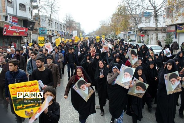 راهپیمایی حمایت از اقتدار جمهوری اسلامی در قائم‌شهر