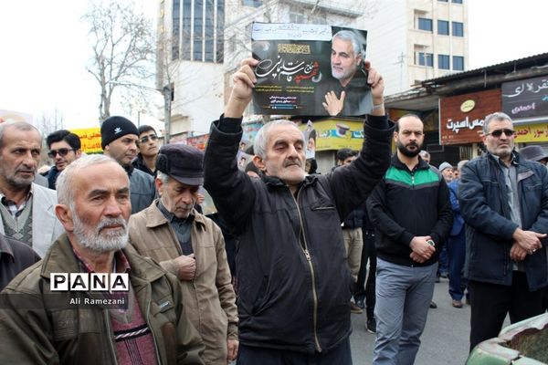 راهپیمایی حمایت از اقتدار جمهوری اسلامی در قائم‌شهر