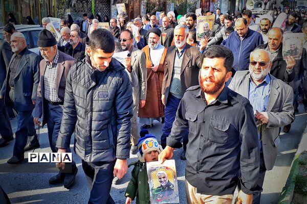 راهپیمایی در حمایت از اقتدار و صلابت نظام مقدس جمهوری اسلامی