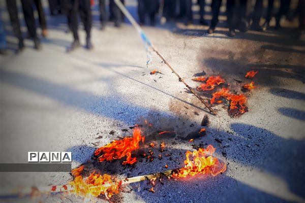 راهپیمایی در حمایت از اقتدار و صلابت نظام مقدس جمهوری اسلامی