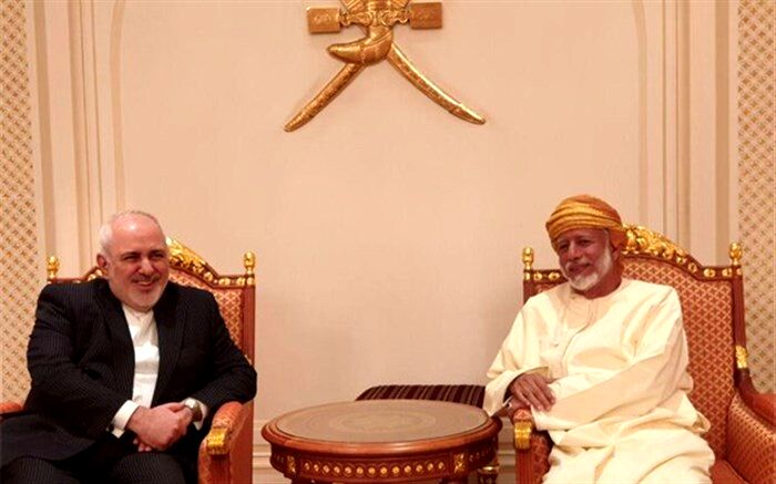 دیدار ظریف با یوسف بن علوی
