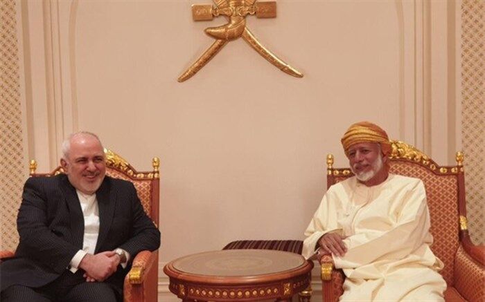دیدار ظریف با یوسف بن علوی