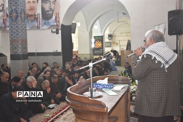 گرامیداشت سردار شهید سلیمانی و دانشجوی شهید امیرحسین قربانی بهابادی در روستای  بنستان بهاباد