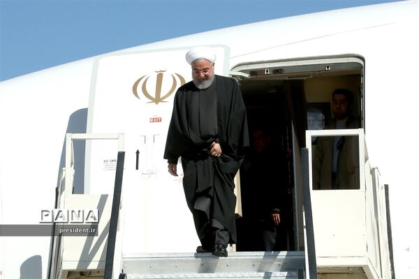 بازدید حسن روحانی از مناطق سیل زده استان سیستان و بلوچستان