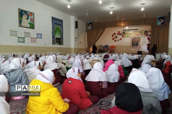 مراسم بزرگداشت شهادت سردارسلیمانی در مدارس ابرکوه