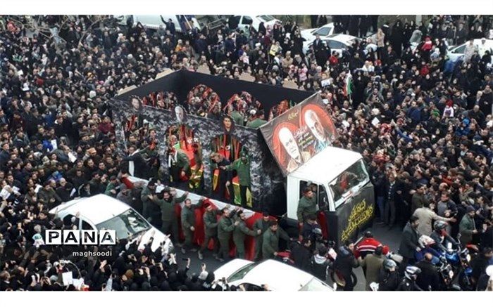 تسلیت آموزش و پرورش استان کرمان به مناسبت جان باختن تعدادی از شرکت کنندگان مراسم تشییع شهید سلیمانی