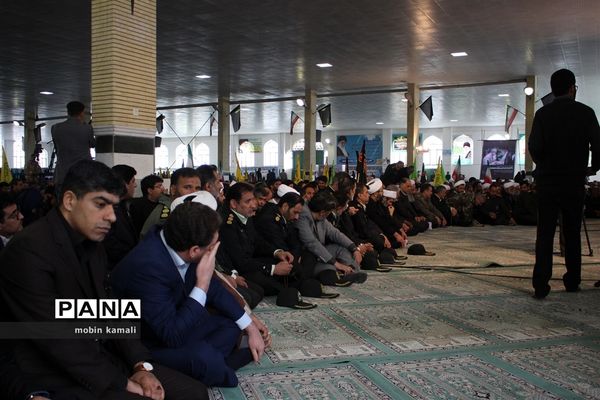 مراسم یادبود سپهبد شهید حاج قاسم سلیمانی در مصلی قدس زاهدان