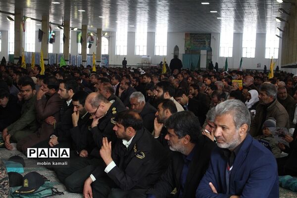 مراسم یادبود سپهبد شهید حاج قاسم سلیمانی در مصلی قدس زاهدان
