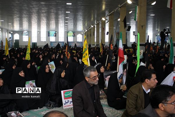 مراسم یادبود سپهبد شهید حاج قاسم سلیمانی در مصلی قدس زاهدان