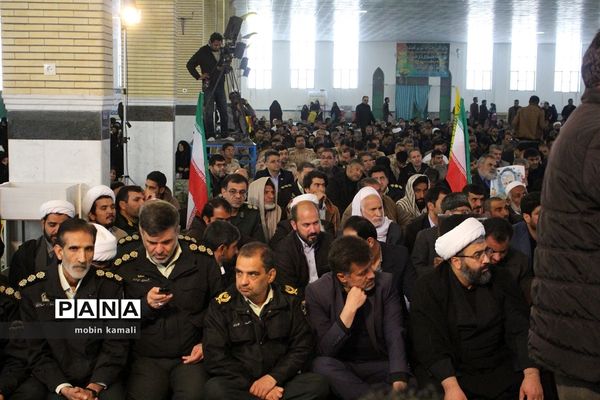 مراسم یادبود سپهبد شهید حاج قاسم سلیمانی در مصلی قدس زاهدان