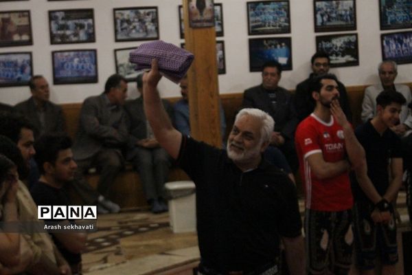 مراسم سالگرد پهلوان تختی در محل زورخانه مالک اشتر بیرجند