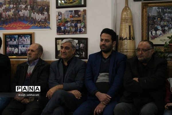 مراسم سالگرد پهلوان تختی در محل زورخانه مالک اشتر بیرجند