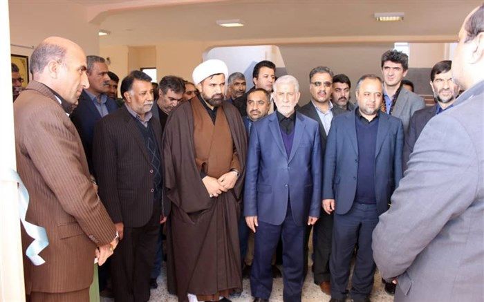 افتتاح مجتمع آموزشی 12 کلاسه شادروان حافظی در شهرستان نیمروز