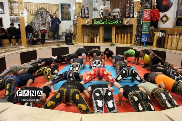 مراسم بزرگداشت سردار شهید حاج قاسم سلیمانی در محل زورخانه مالک اشتر بیرجند