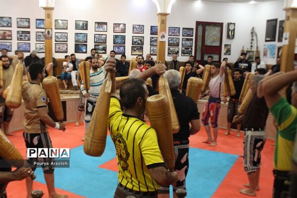 مراسم بزرگداشت سردار شهید حاج قاسم سلیمانی در محل زورخانه مالک اشتر بیرجند