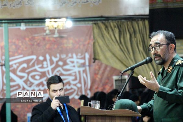 مراسم یادواره شهید حاج قاسم سلیمانی  درمهدیه  مشهد