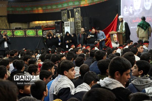 مراسم یادواره شهید حاج قاسم سلیمانی  درمهدیه  مشهد