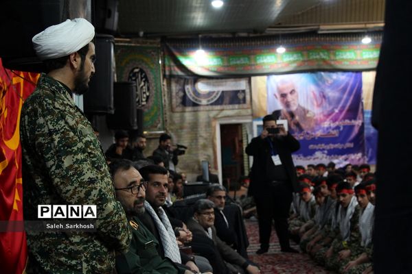 مراسم یادواره شهید حاج قاسم سلیمانی  درمهدیه  مشهد