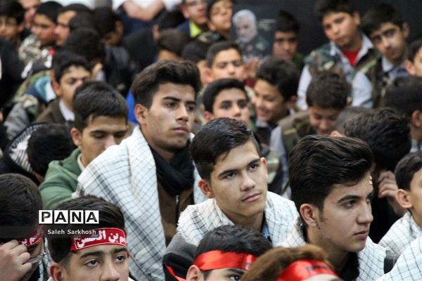 مراسم یادواره شهید حاج قاسم سلیمانی  درمهدیه  مشهد