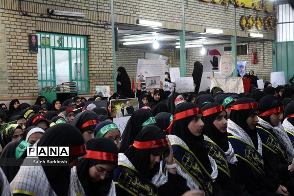 مراسم یادواره شهید حاج قاسم سلیمانی  درمهدیه  مشهد