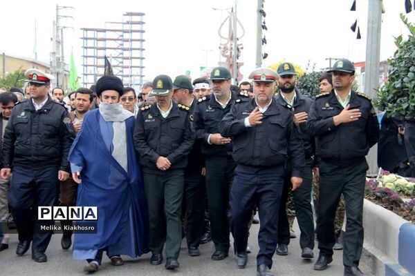 عزاداری هفتمین روز شهادت سردار سلیمانی در محمودآباد