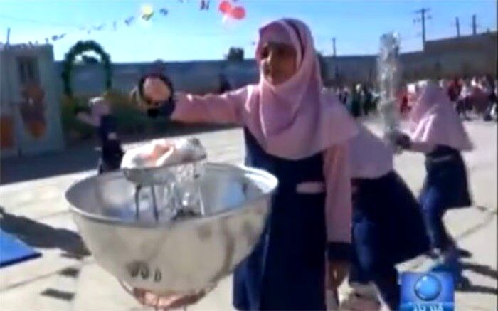 المپیاد ورزشی درون مدرسه ای در شهرستان خاتم + فیلم