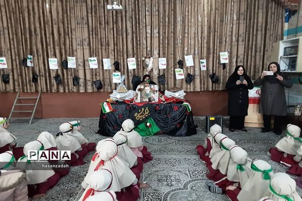 به یاد سردار در دبستان عالیه جبروتی یزد