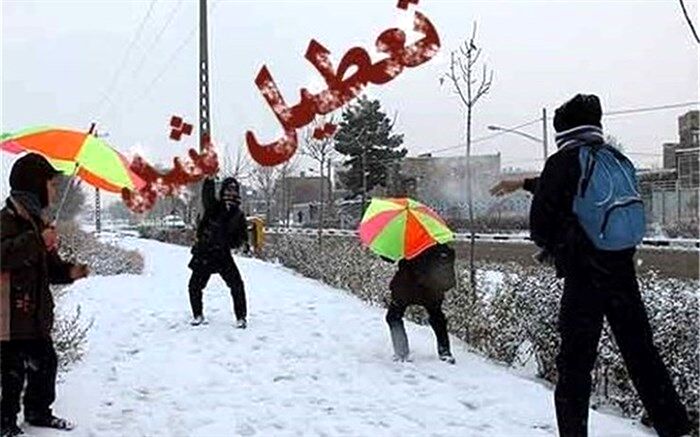 تعطیلی تمام پایه های مقطع ابتدایی شهرستان بویراحمد