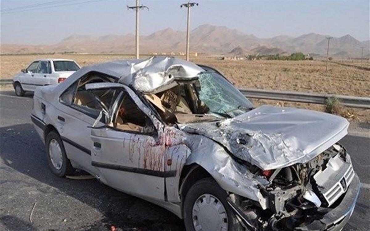 حادثه رانندگی در جاده بوکان - میاندوآب ۲ کشته داشت