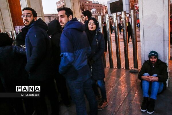 همدردی دانشجویان با خانواده جانباختگان هواپیمای اوکراینی