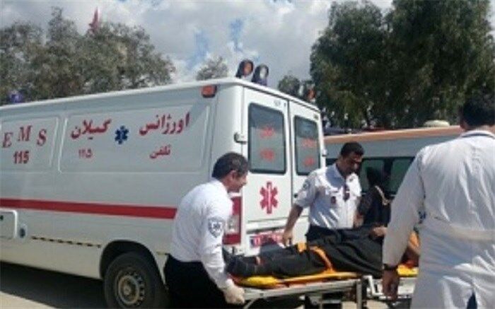 شش مصدوم بر اثر واژگونی مینی بوس در یزد