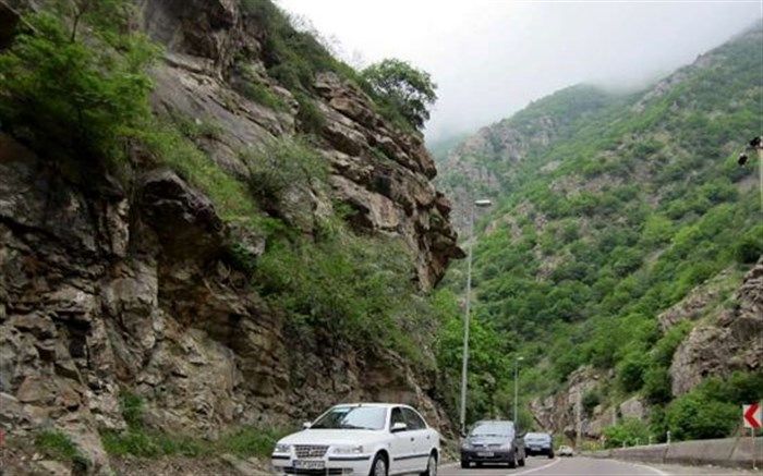 محور هراز از ساعت 9 امشب مسدود است