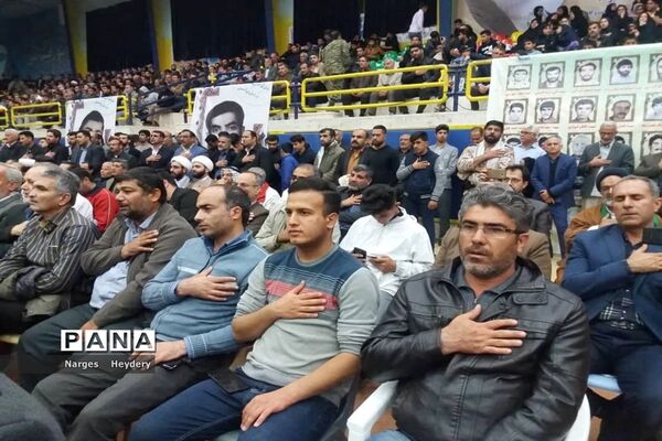 یادواره شهدای شهرستان امیدیه و آغاجاری و گرامیداشت سرداران محور مقاومت