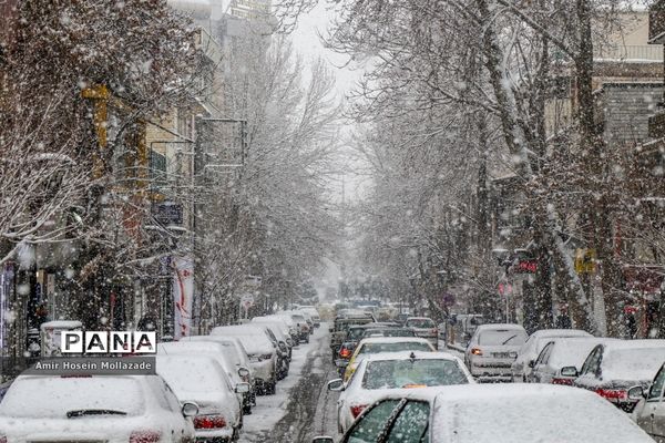 بارش برف در ارومیه
