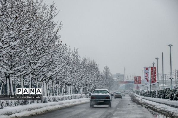 بارش برف در ارومیه