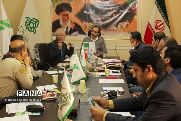 نشست شورای برنامه‌ریزی سازمان دانش آموزی خوزستان