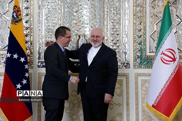 دیدار ظریف با وزیر امور خارجه ونزوئلا