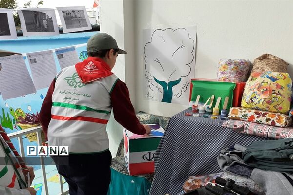 سیل مهربانی همکلاسی ها در گلستان