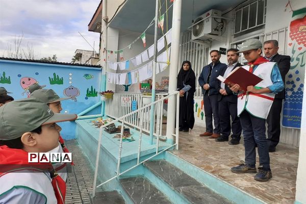 سیل مهربانی همکلاسی ها در گلستان