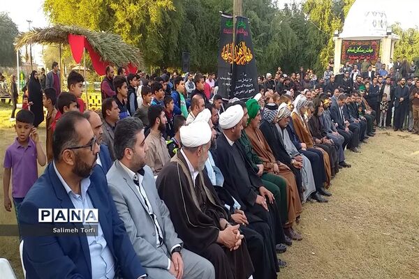 افتتاحیه نمایشگاه بیت الاحزان به‌مناسبت شهادت حضرت فاطمه(س)درشهرستان حمیدیه
