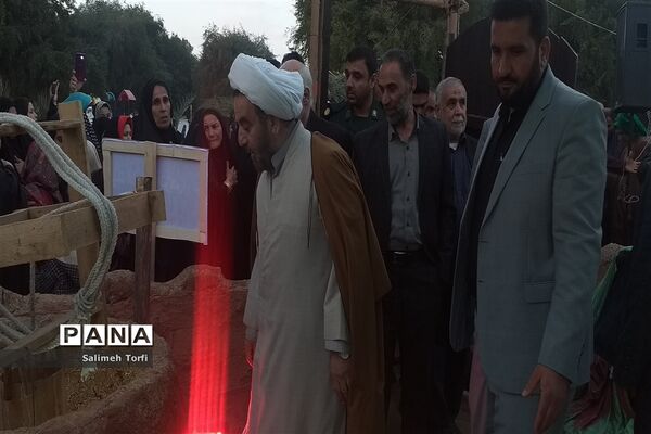 افتتاحیه نمایشگاه بیت الاحزان به‌مناسبت شهادت حضرت فاطمه(س)درشهرستان حمیدیه