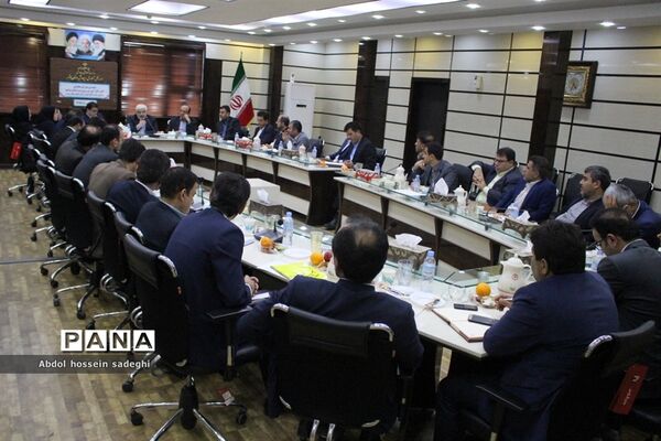 جلسه شورای معاونان  اداره‌کل آموزش و پرورش استان بوشهر
