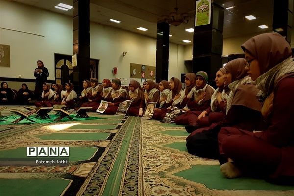 مراسم سوگواری ایام فاطمیه در مدارس چهاردانگه