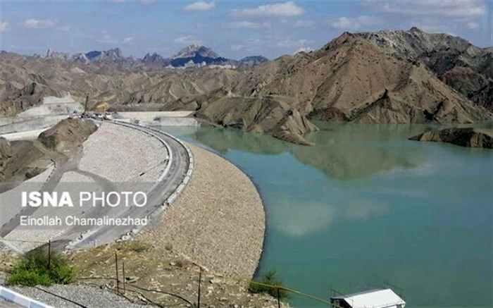 آبگیری سد تازه‌احداث «سرنی» در پی بارندگی اخیر+ویدئو